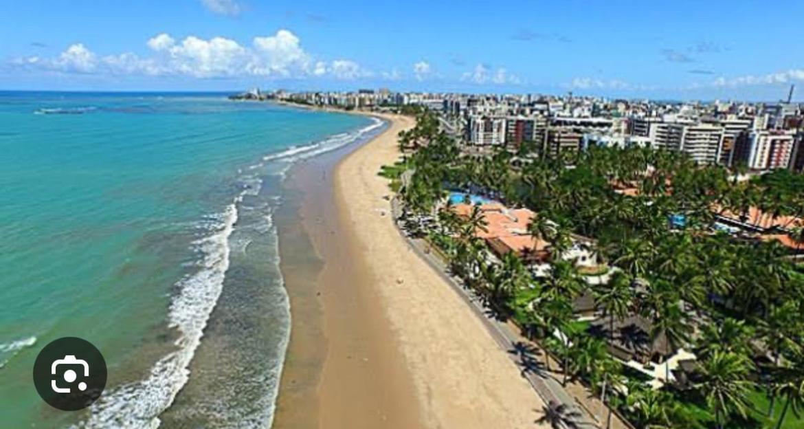 Lindo Apartamento De Frente Para A Praia De Pajucara Maceió Екстериор снимка