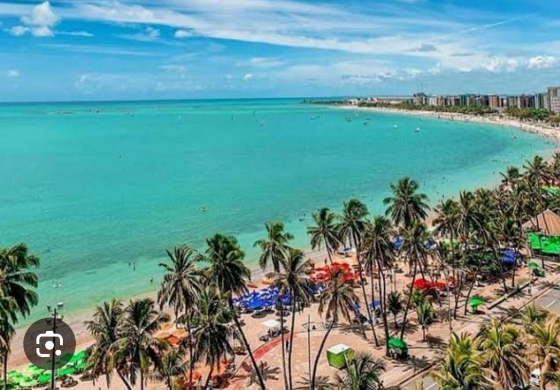 Lindo Apartamento De Frente Para A Praia De Pajucara Maceió Екстериор снимка